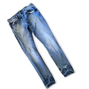 PRPS 99% cotton destressed painter washed Jean Super Slim Fit Size 36